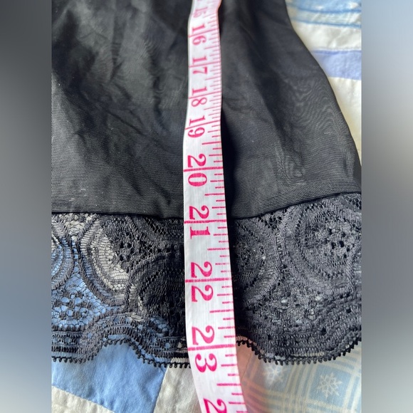 Studio LaPerla Womens Black Sheer Lace Camisole Lingerie Feminine Goth 2 - Picture 11 of 11